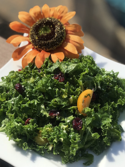 Kale Salad with Orange